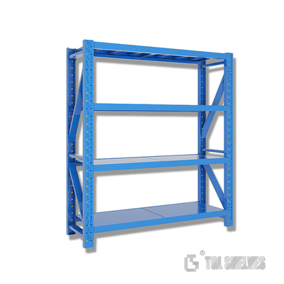 Multi Layers Medium Duty Warehouse Rack TGL Steel Material CE Certificate